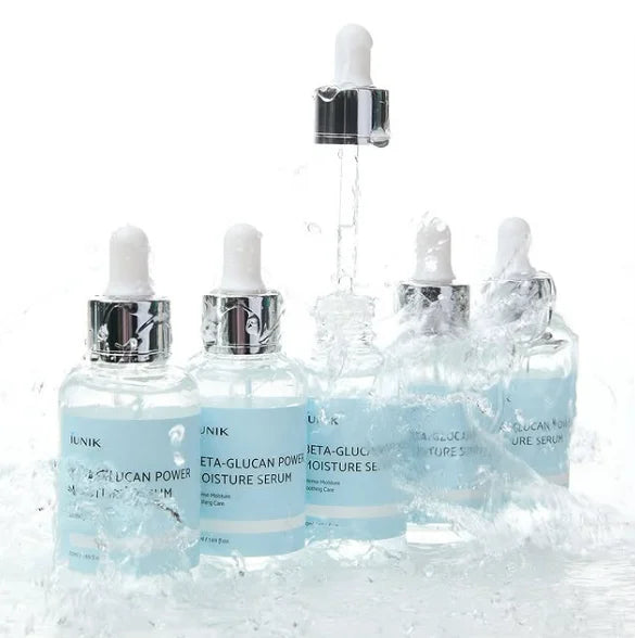iUNIK Beta-Glucan Power Moisture Serum Blue No Niacinamide Safe Serum For All Skin Types 50ml Original Korea Brightening Essence